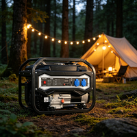 Générateur d'essence portable monocylindre 10 kW, moteur refroidi par air, démarrage automatique et démarrage à distance