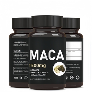 Capsules OEM Maca Poudre d'extrait de racine de Maca énergétique longue durée <span class=keywords><strong>pour</strong></span> hommes fournissant de l'énergie - Product Image 2