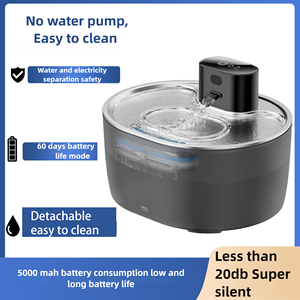 WINNOX 2026 Nouvelle conception de gamelles pour chats 3,2 L Abreuvoir pour chats en acier inoxydable Distributeur d'eau automatique Détection sans fil Fontaine à eau pour animaux de compagnie - Product Image 3