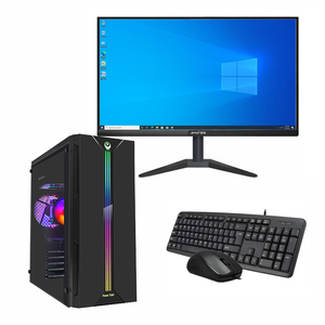 Ordinateur de bureau de jeu d'usine, ensemble de moniteurs 24 pouces, niveau I9, 12 cœurs, 48 Go, 64 Go de <span class=keywords><strong>RAM</strong></span>, carte vidéo RX580 8 Go, 16 Go, ordinateurs de jeu <span class=keywords><strong>pour</strong></span> concepteurs - Product Image 3