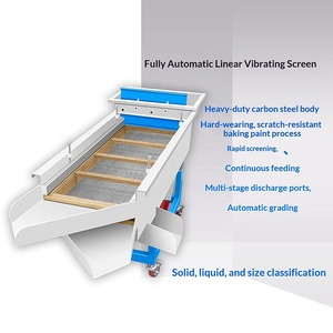 Industrial Linear Vibrating Screen Machine for <b>Plastic</b> Granule Powder Chemical Chemical Material Sieving - Product Image 4