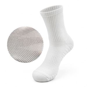 Venta al por mayor personalizado Unisex No Show antimicrobiano mezcla de algodón Calcetines rojo diario Atlético Spandex certificado Etiqueta Privada Logo inferior - Product Image 6