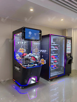 Machine à attraper les poupées robuste et économique avec lecteur multimédia USB intégré pour les zones de divertissement intérieures des centres commerciaux aux États-Unis