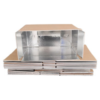 Caja de Envío con Aislamiento Térmico OEM, Caja de Cartón Corrugado Aislante para Frutas y Verduras, Embalaje para Alimentos Congelados