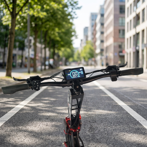 สกู๊ตเตอร์ไฟฟ้า F9 Urban Commuter พร้อมหน้าจอ ปุ่ม NFC และมอเตอร์ไร้แปรงถ่าน สำหรับทุกเพศ ผลิตภัณฑ์ระดับพรีเมียม - Product Image 2