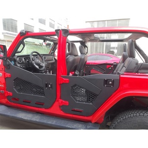 JP16 ODM tabung baja setengah pintu dengan cermin refleksi untuk 4 pintu Wrangler JK/JL - Product Image 2