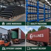Agrarisch schaduwnet, verdikt HDPE zwart, anti-veroudering, UV-bescherming, warmte-isolatie voor kas, landbouw, gewassen en groenten