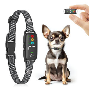 नवीनतम रंग स्क्रीन रिचार्जेबल ipx6 वाटरप्रूफ शॉक कंपन बीप ध्वनि नियंत्रण प्रशिक्षण कॉलर सभी कुत्तों के लिए - Product Image 1