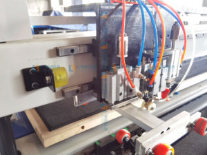 Semi Automatic Laminated Glass Cutting Machine for <b>EVA</b> PVB Safety Glass 3-19mm Thickness High Accuracy - Product Image 2
