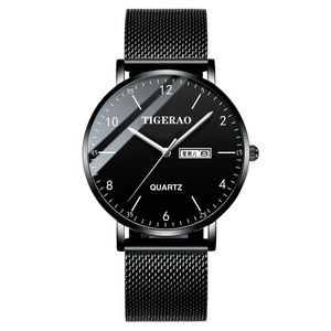 Relojes Hombre 069 en Oferta, Reloj de Pulsera de Lujo para Hombre con Correa de Acero Inoxidable, Fecha, Cuarzo y Visualización del Día de la Semana - Product Image 5