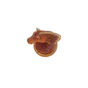 ArtFamily Escultura de Caballo de Vidrio Hecha a Mano con Técnica de Cera Perdida, Estatua de Arte Antiguo Personalizable con Temática Animal, Decoración de Jiangsu, Novedad de Navidad - Product Image 2