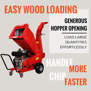 Broyeur <span class=keywords><strong>de</strong></span> branches mobile diesel pour vergers <span class=keywords><strong>de</strong></span> petite et moyenne taille, décharge rapide, 15 CV, moteur 4 temps, roulements robustes, certifié CE - Product Image 1