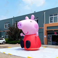 Ballon gonflable personnalisé Zhenmei, mascotte cochon, personnages du film Peppa Pig, taille et couleur personnalisables