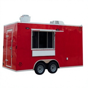 Chariot de vente ambulante pour mini-glaces, petite remorque de restauration rapide entièrement équipée, machines à snacks, camion de restauration à vendre - Product Image 2