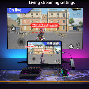 Điện Thoại Thông Minh Trò Chơi Phụ Kiện Có Dây Loại C Điện Thoại Di Động Chơi Game Lingzha 3 Pro Chuột Bàn Phím Chuyển Đổi Cho Android - Product Image 5