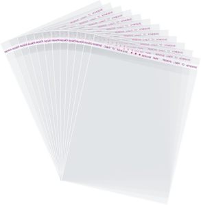 Recyclable Biodegradable Eco-Friendly White Translucent Self-Adhesive Glassine Paper Bags with PPWR - Product Image 4