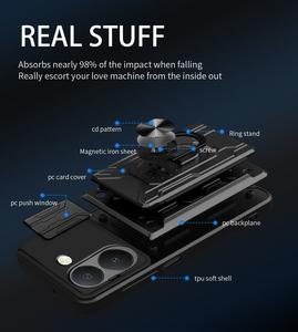 2019 <span class=keywords><strong>VIVO</strong></span> Y95/Y91/U1/Y93อเนกประสงค์, ใหม่ <span class=keywords><strong>PRO</strong></span> MAX กันกระแทกเคสโทรศัพท์มือถือกล - Product Image 3