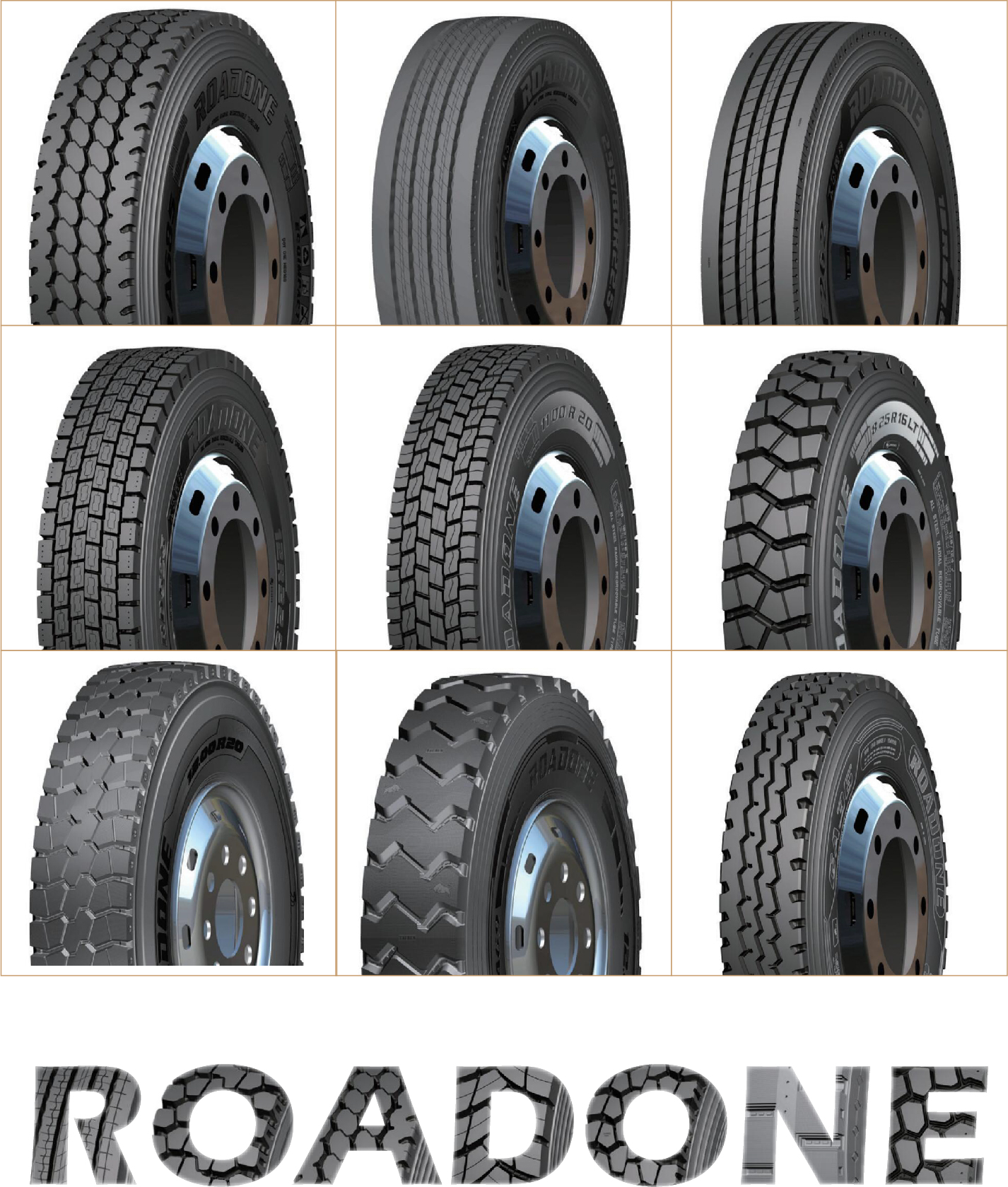 秋丸 KAPSEN HILO ZEXTOUR Radial truck tire 8.25R16 8.00R20 25
