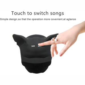 Haut-parleur portable sans fil Bulldog stéréo super basse, haut-parleur USB Aux extérieur, caisson de basses pour chien, prend en charge la carte TF - Product Image 4