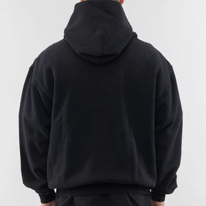 Sudadera de Algodón French Terry con Diseño de Logotipo Personalizado en la Parte Delantera, Estilo Vintage, Lavado Ácido, Tejido Dañado, Manga Corta - Product Image 3