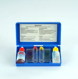 swimming pool test kit and strips