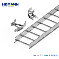 Échelle à câbles en acier électrogalvanisé de 150 mm de qualité moyenne, homologuée CE Hdmann, pour le routage électrique des usines de semi-conducteurs