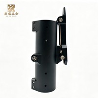 Pièces métalliques en aluminium personnalisées OEM, usinage CNC, support de fixation pliable à dégagement rapide 30 mm, origine Chine