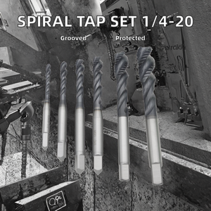 Taraud à rainure hélicoïdale HSS-E série <span class=keywords><strong>Guhring</strong></span> 7777, filetage métrique pour norme JIS, pour le traitement général de l'acier 38HRC - Product Image 2