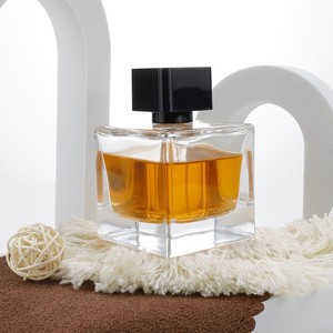 30ml Square Glass <b>Perfume</b> <b>Bottle</b> Press Spray <b>Perfume</b> <b>Sample</b> <b>Bottle</b> 50ml Transparent <b>Perfume</b> <b>Bottle</b> - Product Image 2