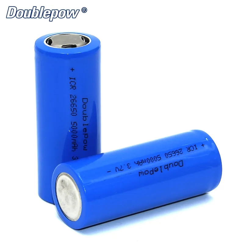 Wholesale Price 3.7 Volt 5000Mah Iron Lithium Battery 26650 5000 Mah 36V Li Ion Battery Cell Electric Bicycle Power Tools Toys