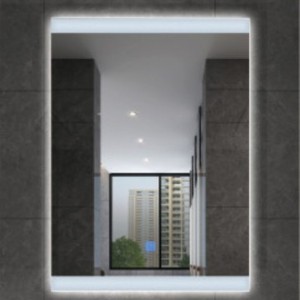กระจกห้องน้ำ LED สี่เหลี่ยมทันสมัย ไฟวานิตี้อัจฉริยะ หรูหรา สไตล์มินิมอล - Product Image 3