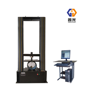 WDW-50KN электронное испытательное оборудование с компьютерным управлением 220 В 50 Гц 0,01 мм жесткость кольца прочность на растяжение прочность на сжатие - Product Image 1