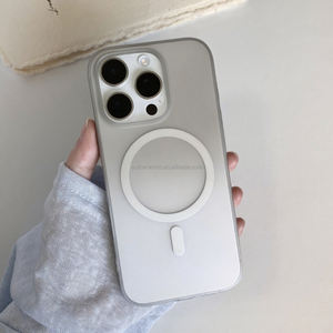 Funda Protectora Transparente Magnética con Degradado de Hielo Escarchado para 16 <span class=keywords><strong>Pro</strong></span> Max, Personalizable, Ultrafina, de PC, Anti-caídas - Product Image 4