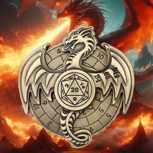 En Stock dorado en relieve fuego dragón brújula Metal D20 ruleta <span class=keywords><strong>Fidget</strong></span> <span class=keywords><strong>Spinner</strong></span> DND dados con caja gratis - Product Image 1