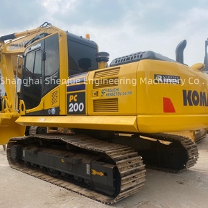 Excavadora Usada Komatsu PC200 en Buen Estado, Equipo de Movimiento de Tierras para Construcción, Komatsu PC 200 220 300, Excavadora a Bajo Precio - Product Image 2