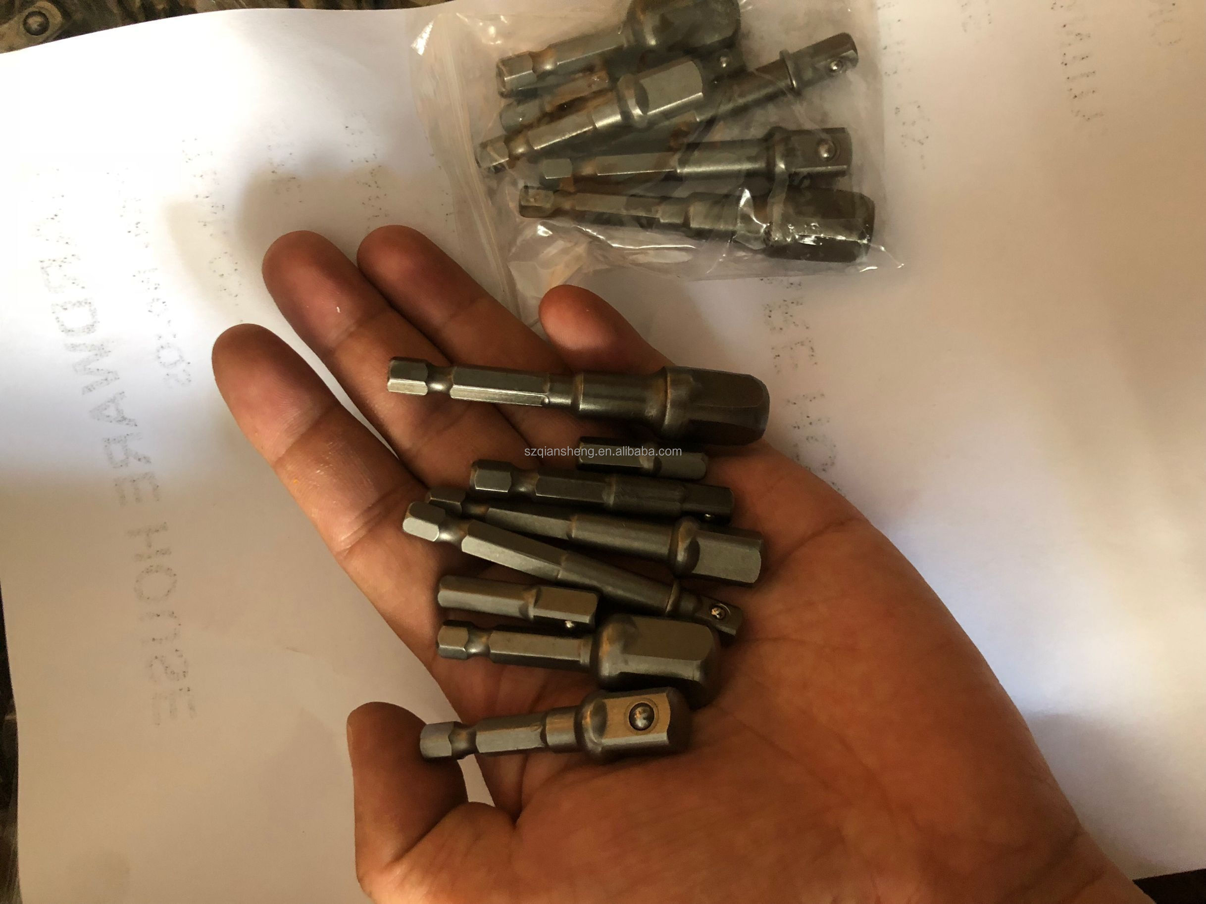 HARFINGTON 36-teiliges Schraubendreher-Bit Set Mit Alu-Halter - Für 6,35mm Sechskantschrauber