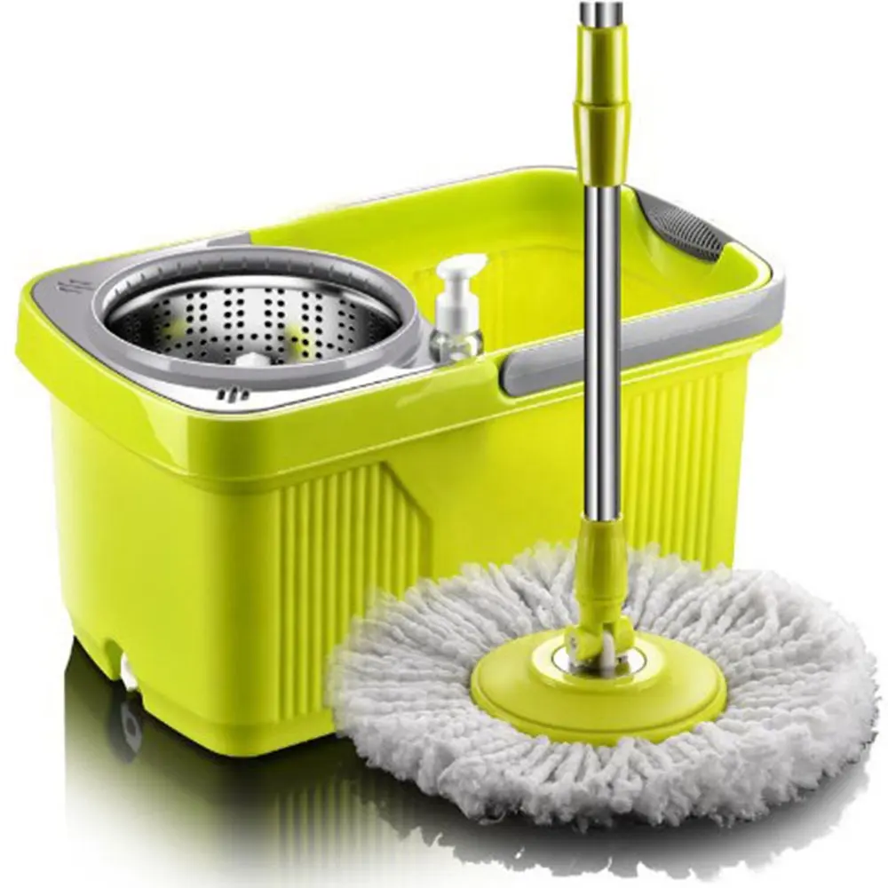 Hand Free Spanish Microfiber Mop Replacement Swivel Mop Household 360 degree Rotary mop