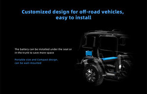4,5 kWh 48V netz unabhängiges Camper-Strom versorgungs system für Geländewagen RVs | Dual 2.5KW Solar Hybrid Inverter LiFePO4 Batterie - Product Image 6