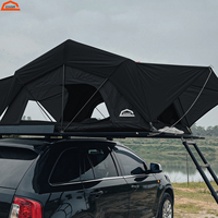 Tente de toit EZNEST ultra-mince et légère, anti-condensation, en alliage d'aluminium respirant, à coque rigide, tente de toit 4x4 autonome