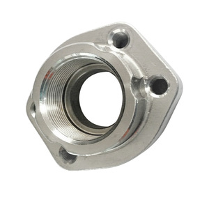 ROKE Brida de Acero Inoxidable con Rosca Interna NPT de 1/2 a 4 Pulgadas, Resistente a la Presión y a Altas Temperaturas, Componente Hidráulico - Product Image 1
