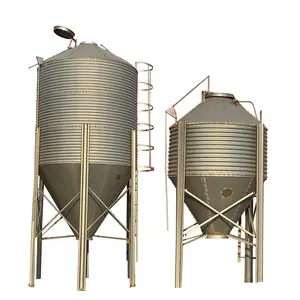 Small Silos Grains Capacities 3 Tonnes Poultry Equipment Storage Farm Chicken