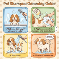 Shampoo pour animaux de compagnie OEM/ODM Storm No.1 pour chiens et chats sales, toilettage quotidien de base, logo et taille personnalisés disponibles