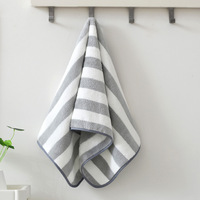 Serviettes de bain en molleton de charbon, serviettes de bain pour le visage en microfibre, nettoyage, 35cm d'épaisseur, Logo de es, 10 pièces