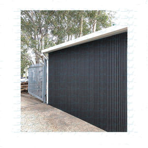 Portes de <span class=keywords><strong>garage</strong></span> modernes à battants verticaux, à ouverture vers le haut, en aluminium à lattes, montage encastré, portes de <span class=keywords><strong>garage</strong></span> sectionnelles - Product Image 6