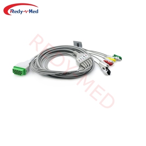 Câble ECG compatible <span class=keywords><strong>GE</strong></span> Marquette 5 fils Dash 4000 avec clip Grabber - Product Image 5
