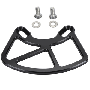 Protection de chaîne de vélo en alliage d'aluminium pour <span class=keywords><strong>VTT</strong></span>, compatible ISCG05 ISCG 03, pour plateaux 22T-46T, noir - Product Image 1