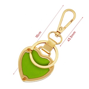 Nice Fashion Heart Shape <strong>Keychain</strong> Wholesale Multiple Colors Metal <strong>Keychain</strong> High Quality <strong>Custom</strong> Pendant Key Ring for Decoration - Product Image 5