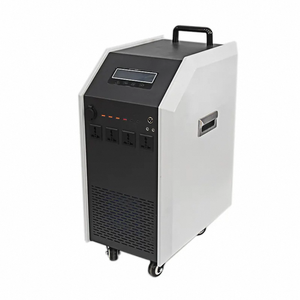 पोर्टेबल 5kw लिथियम आयन लाइफ 4 बैटरी ट्रॉली बॉक्स शुद्ध साइन वेव बाहरी बैटरी के लिए बाहरी ऊर्जा भंडारण बिजली स्टेशन - Product Image 2