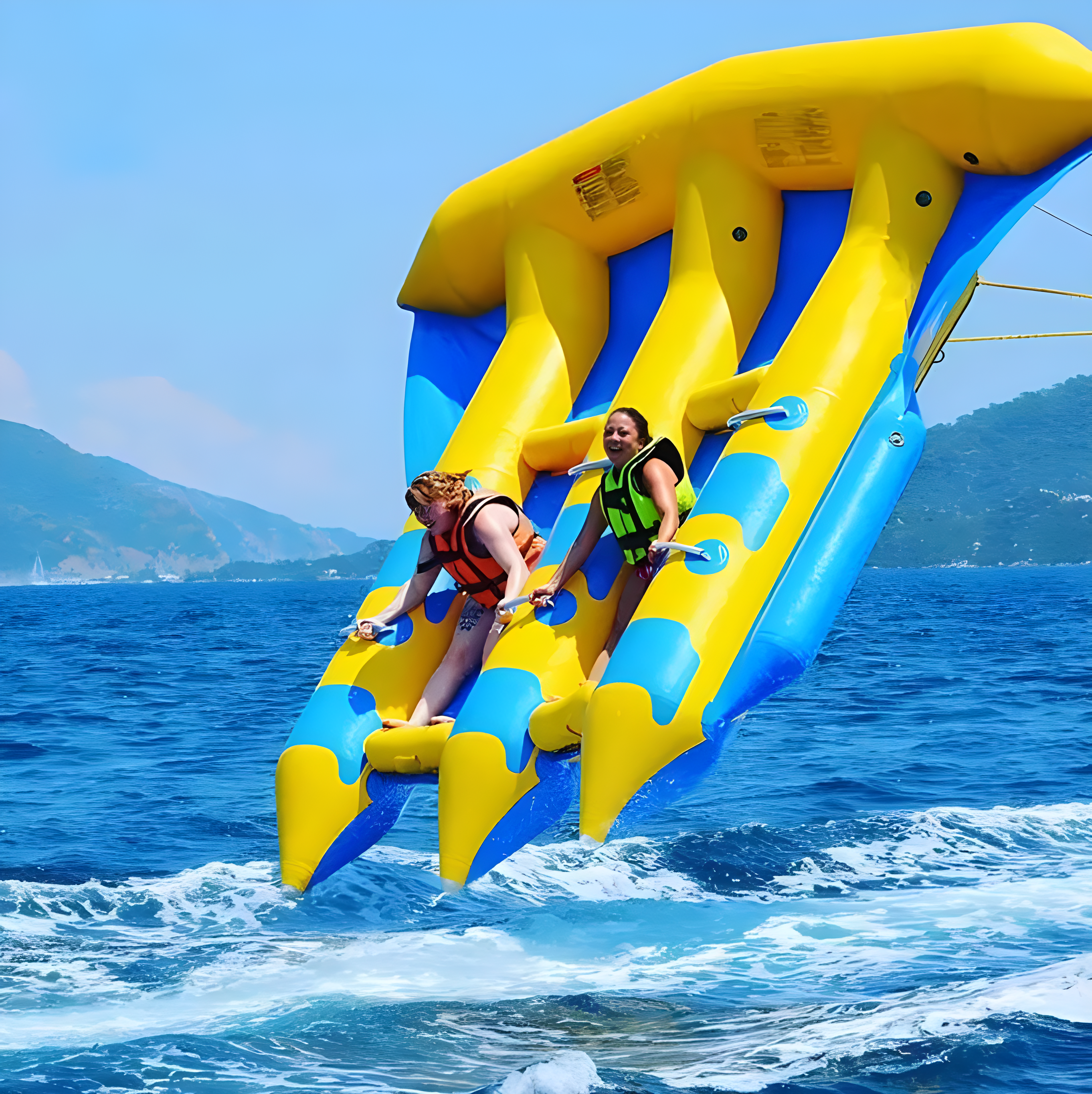 Yellow&blue 6Seats