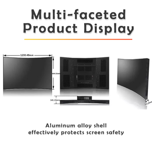55 inch 3.5mm <span class=keywords><strong>OLED</strong></span> linh hoạt cong nối màn hình: HD quảng cáo hiển thị cho Mall & showroom - Product Image 3